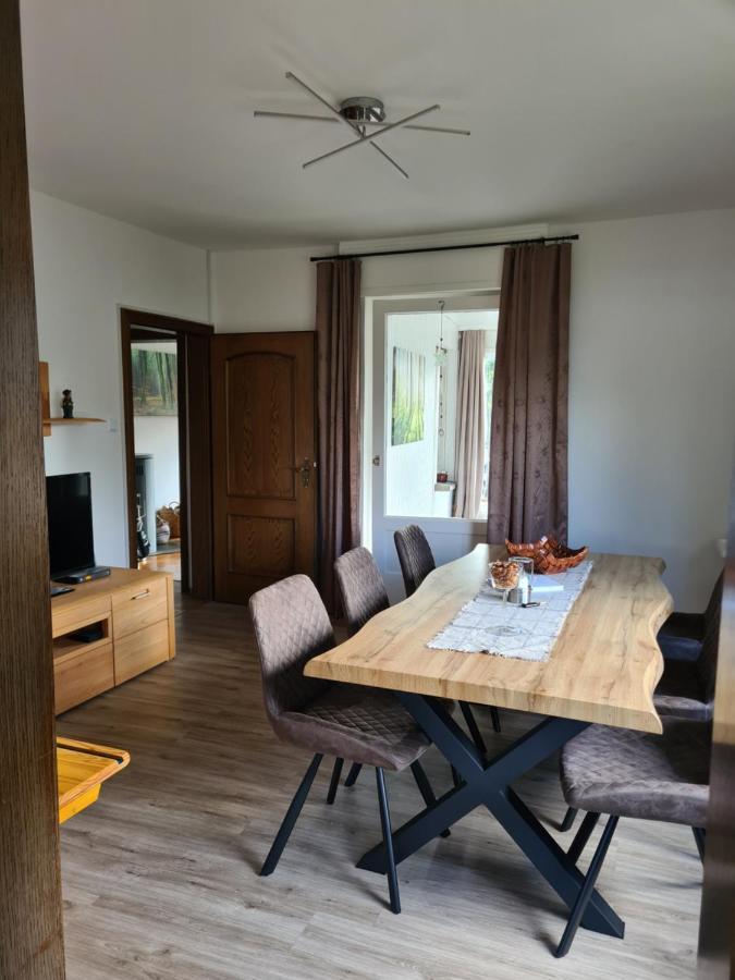 Ferienwohnung Im Birkenweg Morsdorf Esterno foto